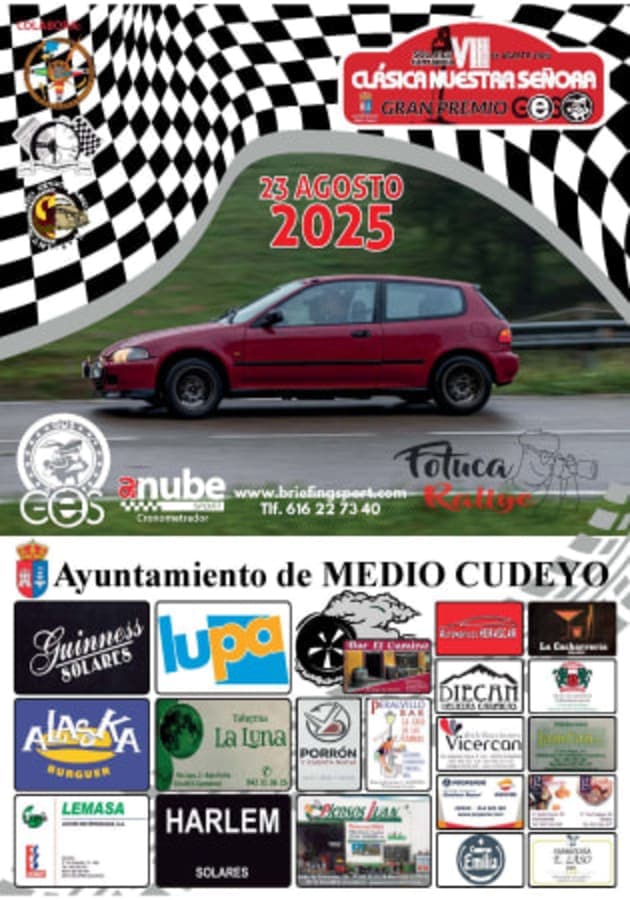 Cartel de VIII Clásica Nuestra Señora de Solares - Gran Premio GES