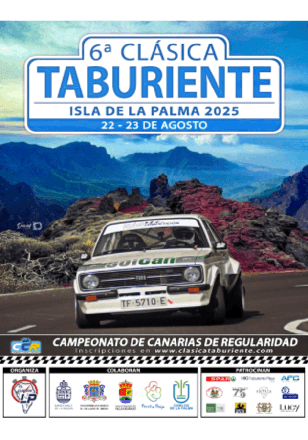 Cartel de VI Clásica Taburiente 2025
