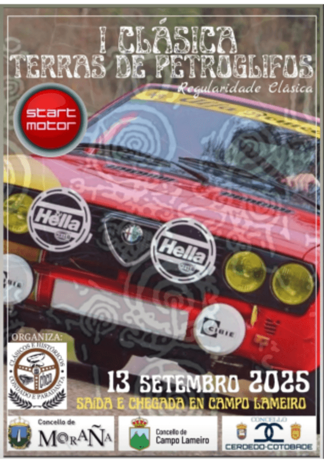 Cartel de I Clásica Terras de Petrogligos - Startmotor