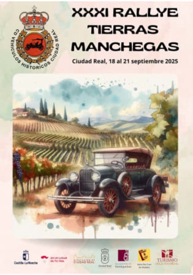 Cartel de XXXI Rallye Tierras Manchegas