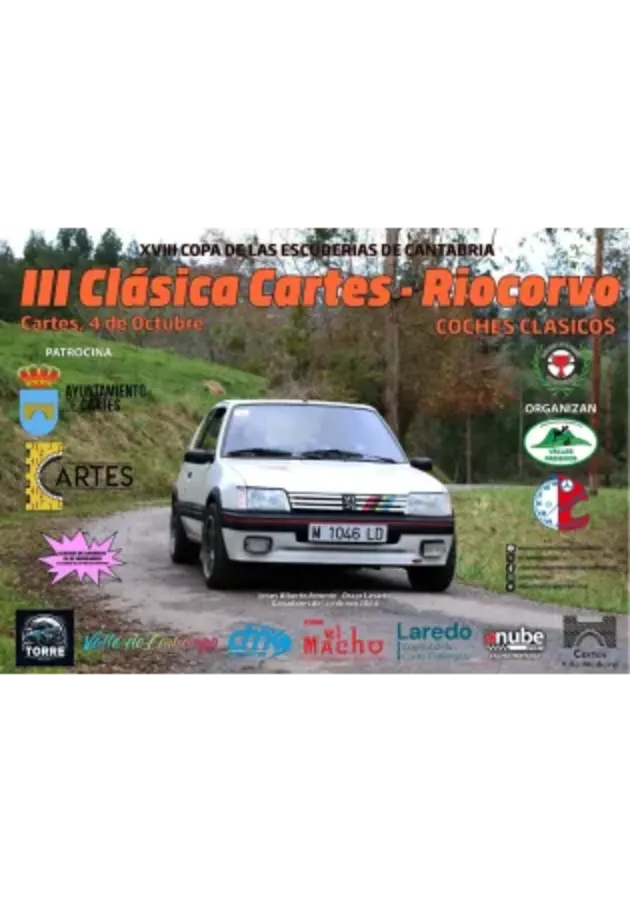 Cartel de III Clasica Cartes Riocorvo