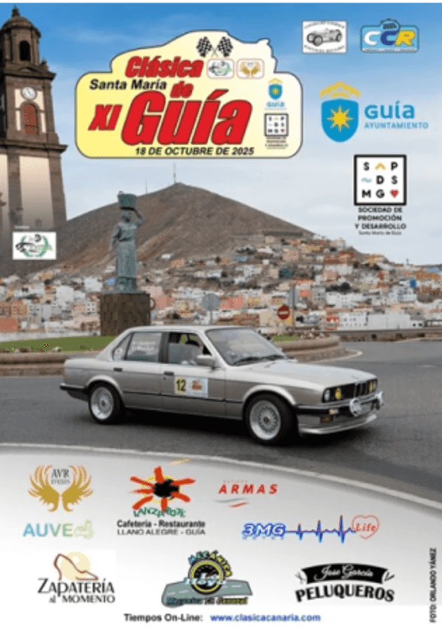 Cartel de XI Clásica Santa Maria de Guia 2025