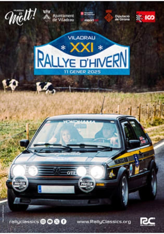 Cartel de XXI Rallye d’Hivern - Viladrau