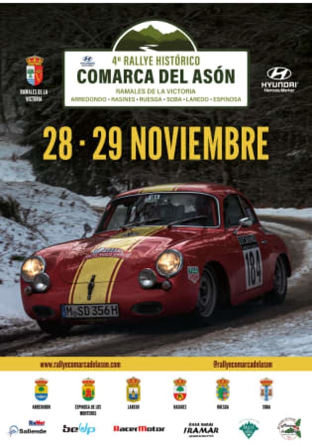 Cartel de 4o Rallye Histórico Comarca del Asón