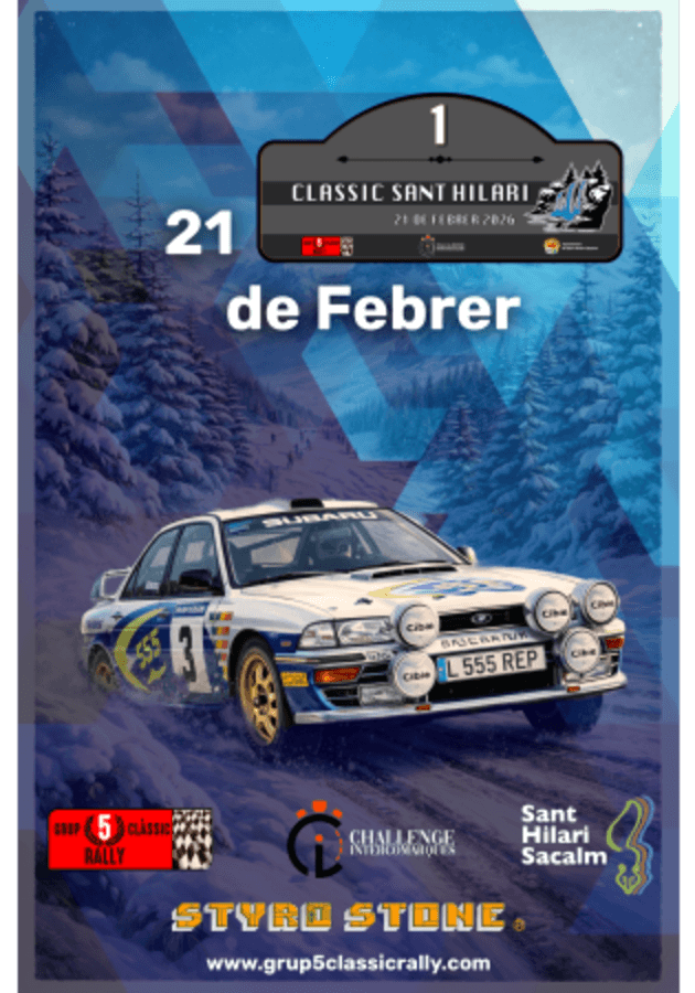 Cartel de 1er. Clàssic Sant Hilari Sacalm 2026