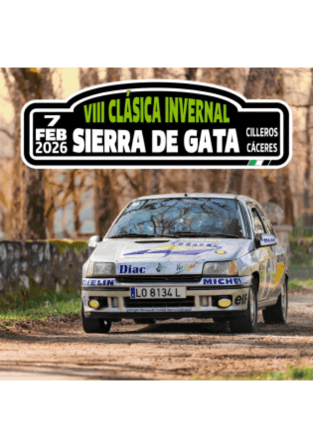 Cartel de VIII Clásica Invernal Sierra de Gata 2026