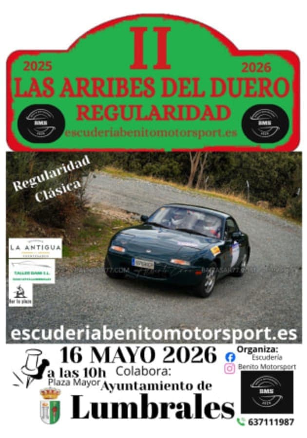 Cartel de II Las Arribes del Duero
