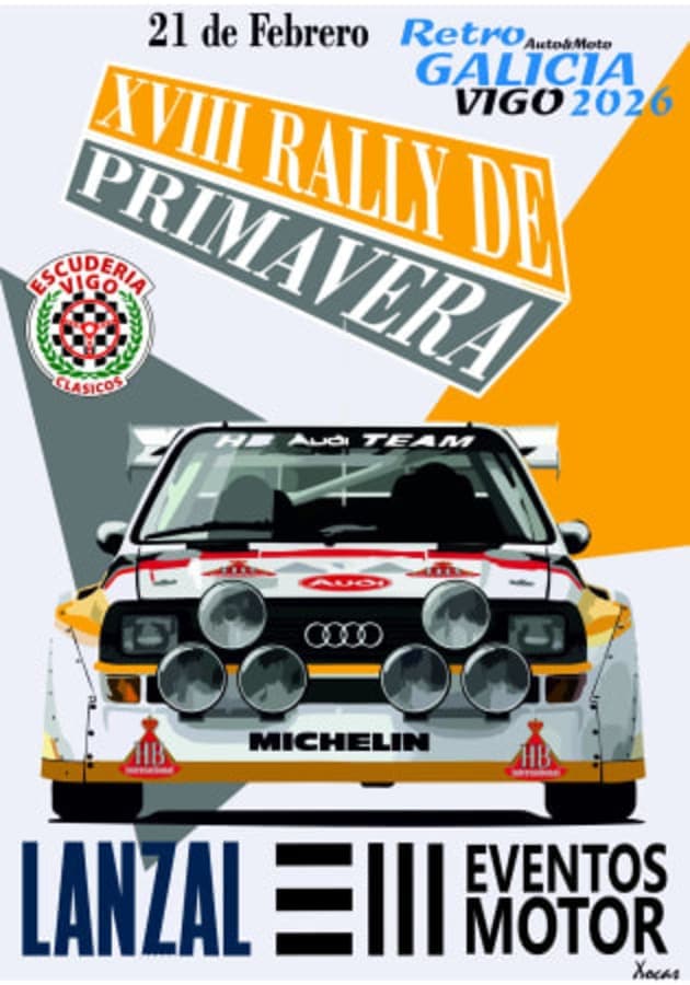 Cartel de XVIII Rally Primavera 2026