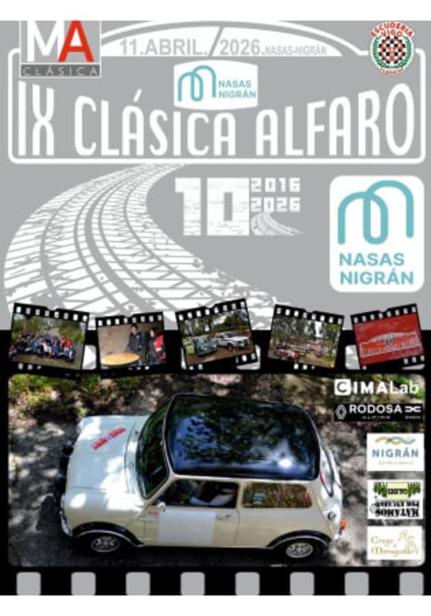 Cartel de IX Clásica Alfaro 2026