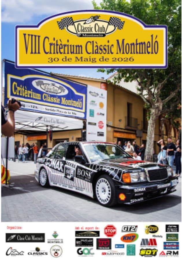 Cartel de VIII Critèrium Clàssic Montmeló 2026