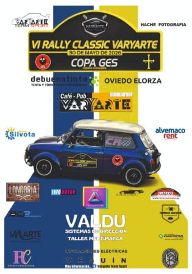 Cartel de VI Rally Classic Varyarte