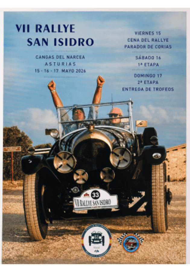 Cartel de VII Rallye de San Isidro