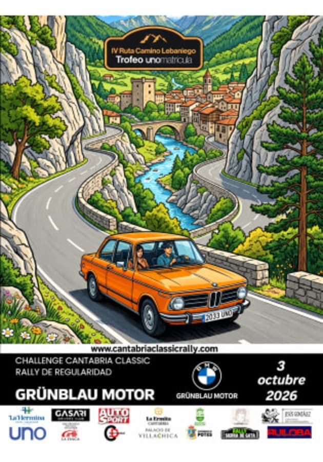 Cartel de IV Ruta Camino Lebaniego 2026
