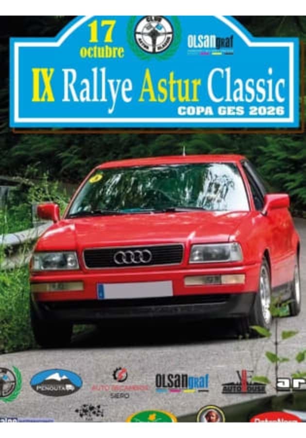 Poster of IX Rally Astur Classic 2026