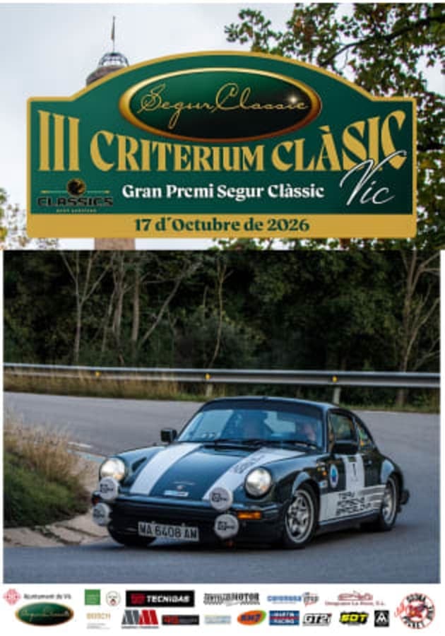 Cartel de III Critèrium Clàssic Vic 2026